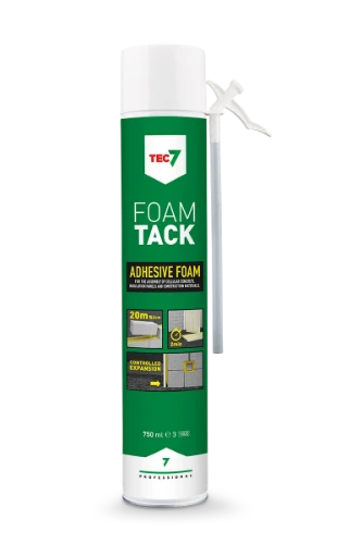 Novatech TEC7 FoamTack All season PU schuim - aerosol 750 ml 670010000