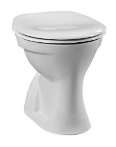 Normus staand toilet vlakspoel uitgang AO 360 x 475 mm - wit - voor halfhoge/hoge spoelbak 6860L003-1030