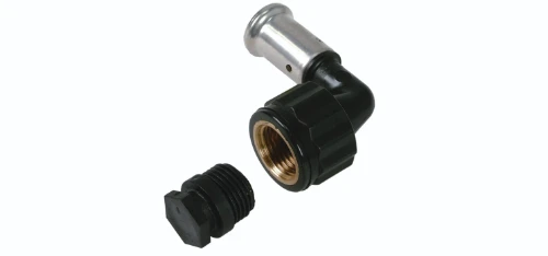 Henco PK-serie PVDF pers overgangsbocht 90° FF 26 x 3/4 F 6PK-2605