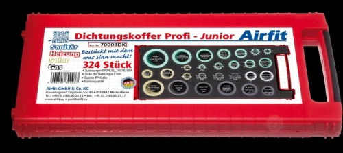 Airfit assortimentskoffer universele dichtingen - 324 delig 70003DK