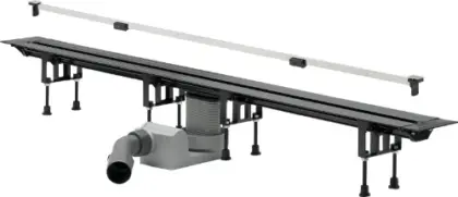 Viega Advantix Vario douchegoot 300-1200 mm - RVS - inkortbaar - model 4965.20 704353