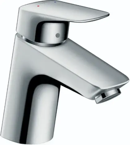 Hansgrohe Logis 70 wastafelmengkraan zonder lediging - chroom 71071000