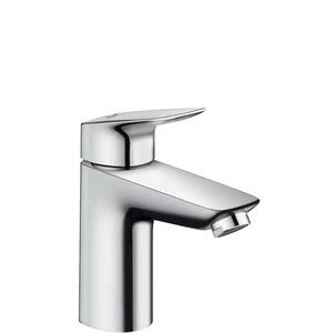 Hansgrohe Logis eengreepswastafelmengkraan - chroom - met automatische lediging - comfortzone 100 - coolstart 71102000