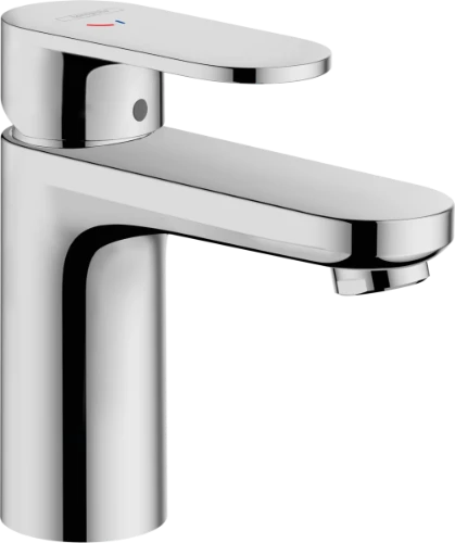 Hansgrohe Vernis Blend 100 wastafelmengkraan CoolStart met automatische lediging - chroom 71585000