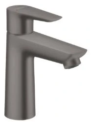 Hansgrohe Talis E 110 wastafelmengkraan met automatische lediging - brushed black 71710340