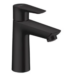 Hansgrohe Talis E 110 eengreepswastafelmengkraan met lediging - zwart mat 71710670