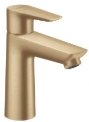 Hansgrohe Talis E 110 wastafelmengkraan met automatische lediging - CoolStart - brushed bronze 71713140