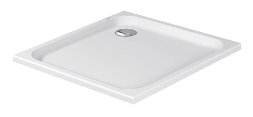 Duravit D-code douchebak acryl 900 x 900 x 85 mm - wit - afvoeropening 90 mm 720102000000000