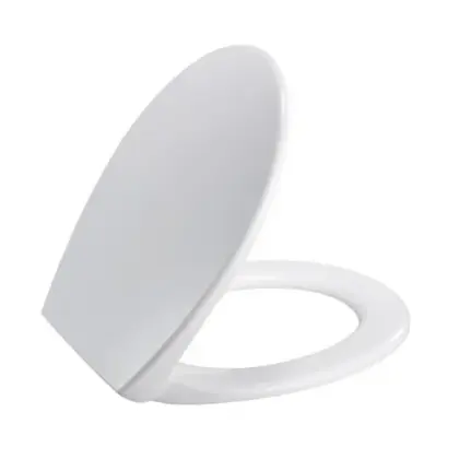 Pressalit Dania toiletzitting - wit - softclose - scharnier D74 inox 722000-D74999