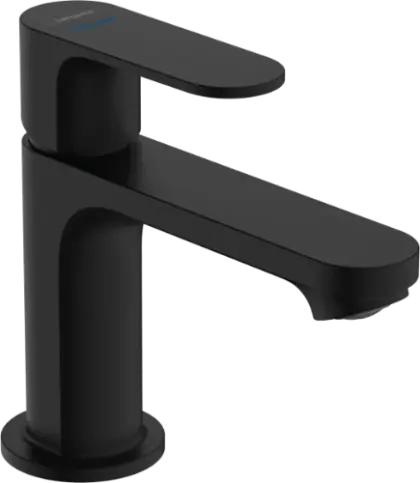 Hansgrohe Rebris S 80 koudwaterkraan - uitloop 121 mm - zwart mat 72503670
