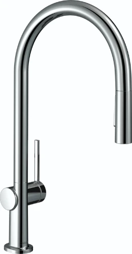 Hansgrohe Talis M549 keukenmengkraan met uitrekbare vuistdouche 210 2jet - chroom 72800000