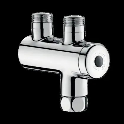 Delabie Premix Nano thermostaat 3/8 - debiet 12 l/min - ingebouwde terugslagkleppen 732216