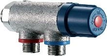 Delabie Premix Compact thermostaat 1/2 - debiet 19l/min - ingebouwde terugslagkleppen 733015
