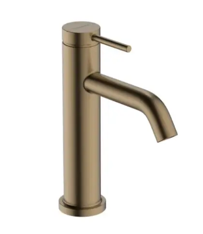 Hansgrohe Tecturis S 110 wastafelmengkraan met automatische lediging - Brushed Bronze 73310140