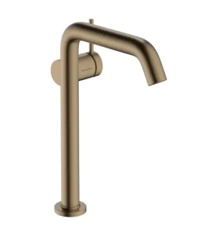 Hansgrohe Tecturis S 240 wastafelmengkraan Fine CoolStart zonder afvoergarnituur - Brushed Bronze 73372140