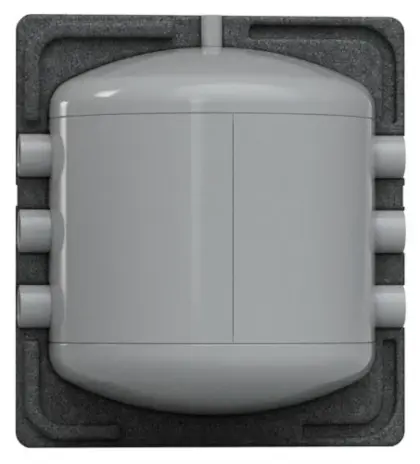 Reflex Storatherm Heat Mini H 50 buffervat 50 l - 6 aansluitingen - ERP label CV: B 7352530