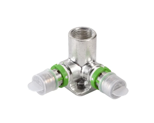Comap MultiSkin pers dubbele muurplaat 90° FFF 16 x 1/2 F x 16 mm 7471DGW161216