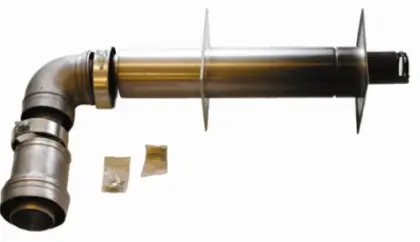 Remeha RGA concentrisch Alu/PP geveldoorvoerset kompleet 100/150 mm 7620118