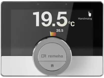 Remeha eTwist klokthermostaat excl. Gateway voor Quinta Ace/Tzerra/Initia/Quinta Pro/Hybride (R-bus) 7674557