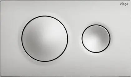 Viega Visign for Style 20 bedieningsplaat - edelmat/velourchroom kunststof 773786