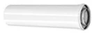 Bosch FC-C80-1000 concentrisch PP/Staal buis 80/125 mm (lengte 1000mm) 7738112646