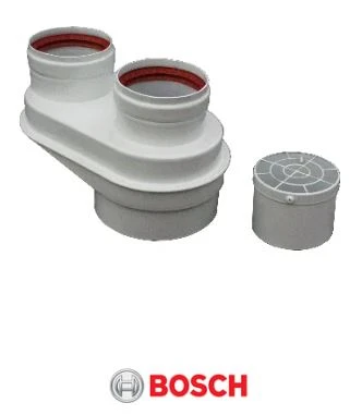 Bosch AZB922 keteladapter 80/125 --> 80/80 7738113529