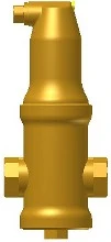 AFSCHEIDER PNEUMATEX ZEPARO ZUV 5/4 horizontaal vent voor microbellen 789 1132