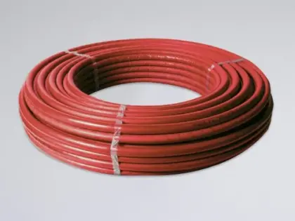 Begetube (86216213) Alpex meerlagenbuis met isolatie 6mm 16 x 2 mm (rollengte 50m) - rood - prijs per meter 806171050