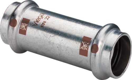Viega Temponox inox schuifmof FF 28 x 28 mm - niet geschikt voor drinkwater 809232