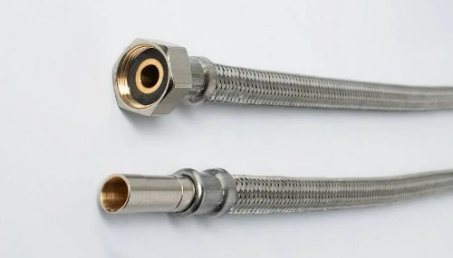 Fixaflex Superflex San inox flexibel MF 10 x 1/2 F - 500 mm - met geïntegreerde dichting - Max 90° C 820.02.0500