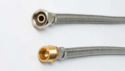 Fixaflex Superflex San inox flexibel MF 1/2 x 1/2 F - 600 mm - met geïntegreerde dichting - Max 90° C 820.35.0600