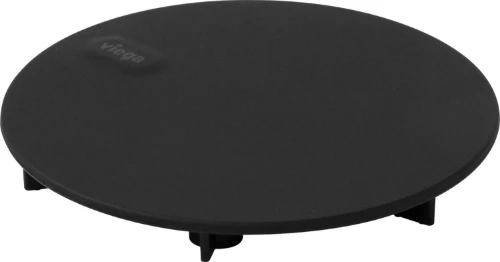 Viega Tempoplex afdekplaat kunststof - zwart mat - model 696601 850050