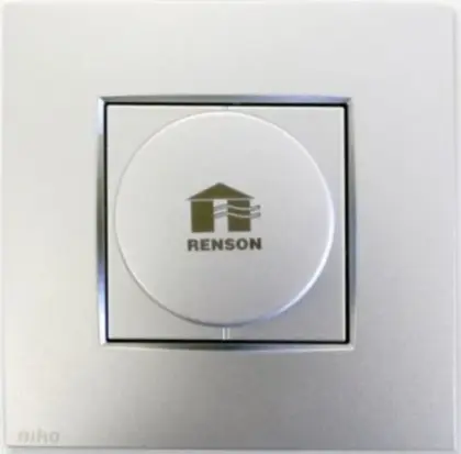 Renson System C+ inbouwschakelaar - 3 standen 8747