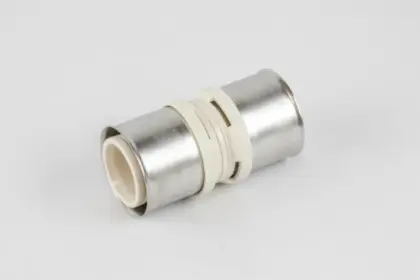 Begetube (88450100) PPSU kunststof pers mof FF 50 x 50 mm 88450100