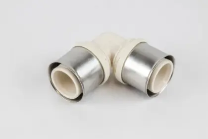 Begetube (88450200) PPSU kunststof pers bocht 90° FF 50 x 50mm 88450200