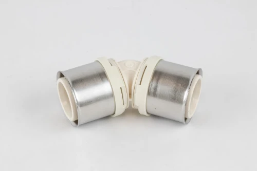 Begetube (88450201) PPSU kunststof pers bocht 45° FF 50x50mm 88450201