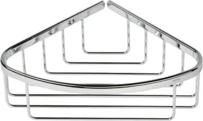 Geesa Basket douchekorf hoekmodel - chroom 91182