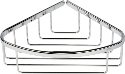 Geesa Basket douchekorf hoekmodel - chroom 91182