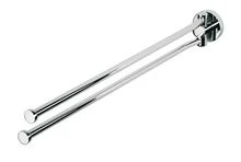 Geesa Nemox dubbele handdoekdrager - chroom 916505-02