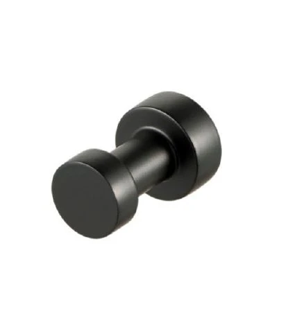 Geesa Nemox enkel handdoekhaak - zwart mat 916513-06