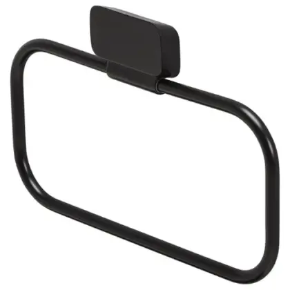 Geesa Shift handdoekring - Black 919904-06