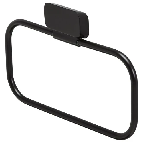 Geesa Shift handdoekring - Black 919904-06