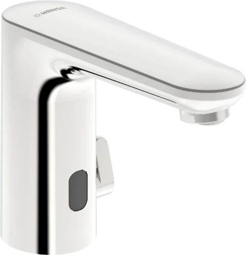 Hansa Electra Safety wastafelmengkraan 3V - Bluetooth - messing - chroom 92602219