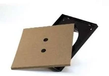Renson System C+ Evo roosterbasis 125 mm - 174 x 174 mm - zwart 9292
