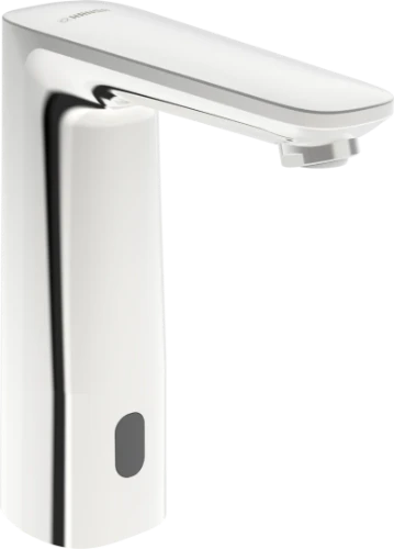 Hansa Hansaelectra elektronische wastafelkraan - 3 V - Bluetooth - chroom 93012219