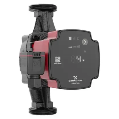 Grundfos Alpha1 GO 25-80 circulatiepomp - 180 mm - 6/4 - 220-240V 93074179