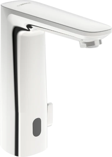 Hansa Hansaelectra elektronische wastafelkraan - 3 V - Bluetooth - chroom 93102219