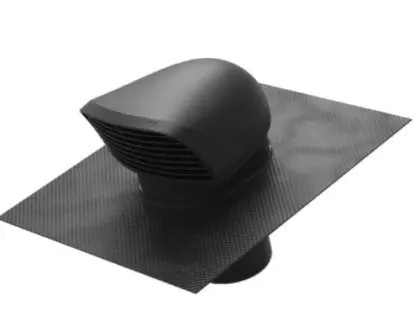 Renson Flex ventilatiedakdoorvoer 150/160 mm - plaatsing met behulp van loodvrije flexibele slab 9500