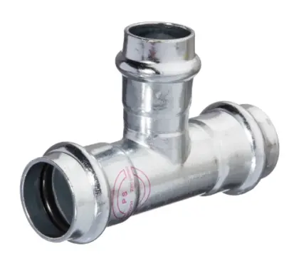 Carboline staal verzinkt verloop T-stuk FFF 28 x 15 x 28 mm (M/V-profiel) 96110281528