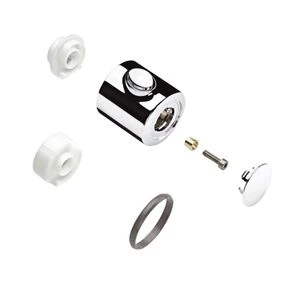 Hansgrohe WSS knop chroom voor douchethermostaat ecostat 1001 sl 96618000